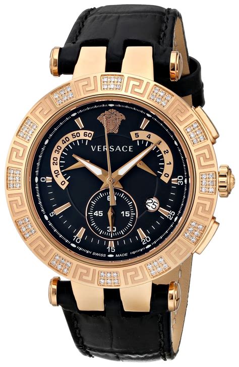 versace men's v-race watch|versace watches men's closeout.